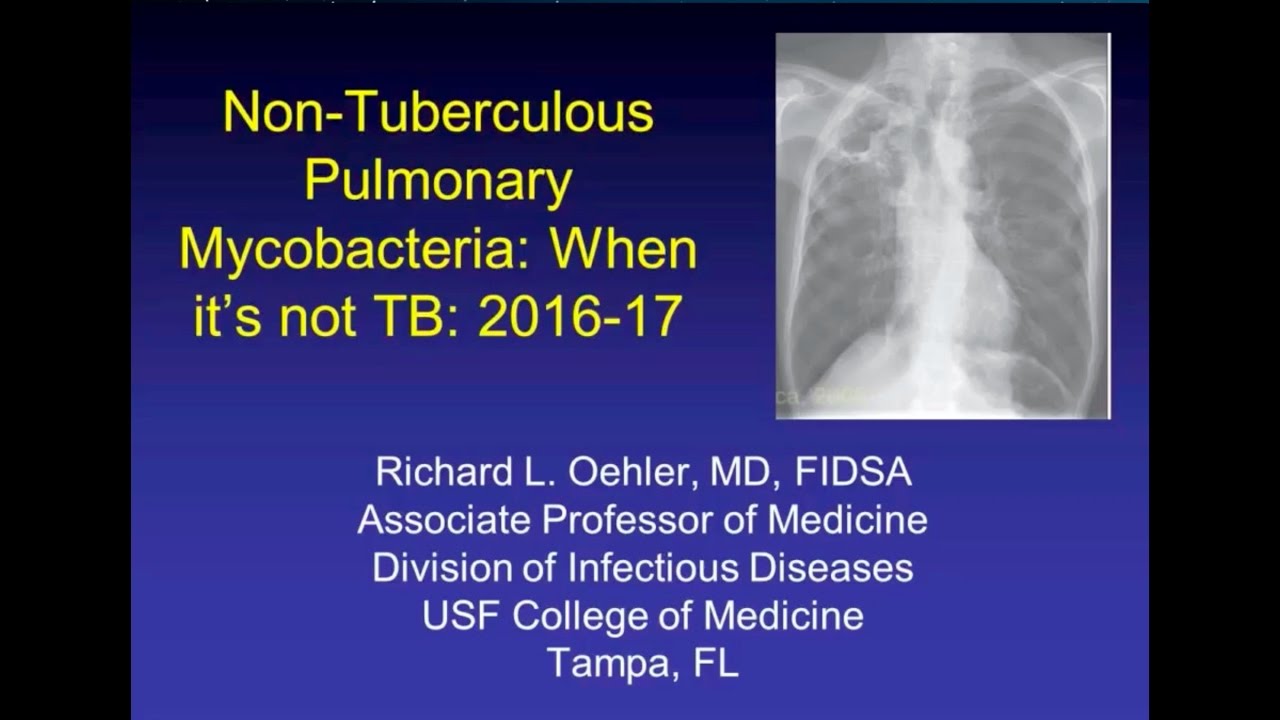 Imaging In Nontuberculous Mycobacterial Lung Infections