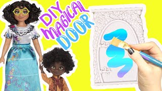 Disney Encanto Mirabel's Custom Magical Door Tutorial! DIY Crafts