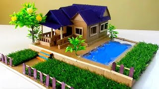 How To Make A Beautiful Mansion From Cardboard #33 - Dream House | Crafts Ideas