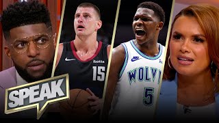 More impressed with the T-Wolves win or disappointed in the Nuggets Game 7 loss? | NBA | SPEAK