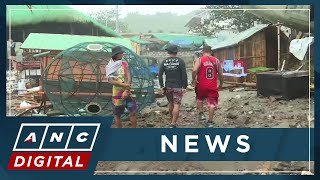 Cottages in La Union wrecked by Severe Tropical Storm Kristine | ANC