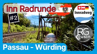 Radtour auf dem  Innradweg von Passau nach Würding