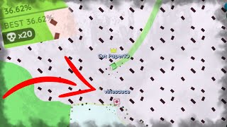 PAPER.IO GAMEPLAY | 36% Of the whole map