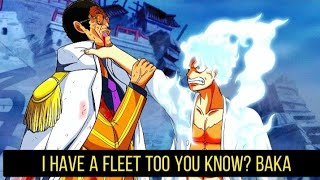 Straw Hat GrandFleet helps Luffy defeat admiral Kizaru and the Navy | Short Theory