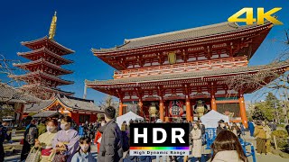 【4K HDR】Tokyo New Year's Day 2021