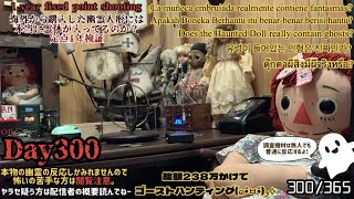 本物の霊体が入った人形の定点[Live cam 1 year verification] Is there a ghost in the real Haunted Doll?  [Day300]