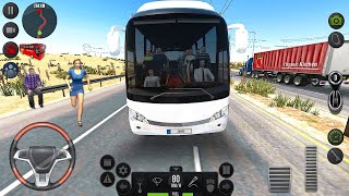 Driving Orlando to Miami! Bus Simulator Ultimate #43 Android gameplay