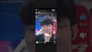 아재개그 취저당해 웃는 페이커 웃참안되는데 혼자 웃참챌린지 ㅋㅋ #faker #롤드컵 #t1 #lol #leagueoflegends #대상혁 #상시숭배 #shorts #쇼츠