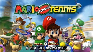 Mario Power Tennis - Longplay | Wii