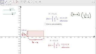 Continuous uniform rectangular distribution introduction