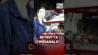 Fulya Öztürk’e Beyrut'ta Müdahale! CNN TÜRK Canlı Yayınını Durdurdular...