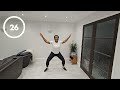 20 minute hiit indoor walking workout for weight loss beginner friendly hip hop music