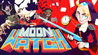 時間を止めて生き残るヴァンサバライクなローグライクデッキ構築ゲーム【Moon Watch】