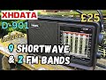 XHDATA D901 BIG Shortwave Radio. Full featured but just £25