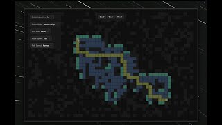 Pathfinding Visualizer – A* in Action