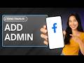 How To Add Admin To Facebook Page