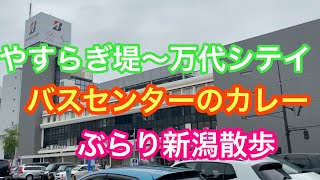 2021年5月5日 やすらぎ堤〜万代シテイ バスセンターのカレー 新潟市中央区