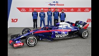 Scuderia Toro Rosso unveil 2018 Honda powered car