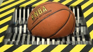 EXPERIMENT Shredding BASKETBALL and Toys