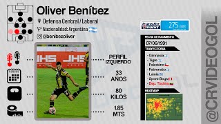 Oliver Benitez | FUTBOLISTA | Defensa Central / Lateral