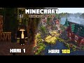 100 Hari Minecraft Tapi Mangrove Swamp Only !!!