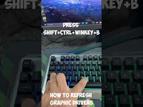 Tutorial on How to Refresh Graphic Drivers in Windows 10 | #shorts #youtubeshorts #youtubeindia