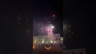 33 Finał WOŚP - Światełko do Nieba w Zamościu #wosp2025 #wośp #fireshow #zamość #shorts #short