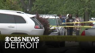Police search for suspect in double fatal shooting in Detroit