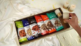 Nutty Gritties Platinum Gift Box | Flavoured Nuts \u0026 Dry Fruits | Gourmet Gifting