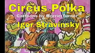 Circus Polka with cartoons by Morrie Turner