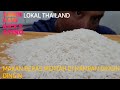 ASMR RAW RICE KISAH PEMAKAN BERAS MENTAH SI PERANTO EAT RICE LOKAL