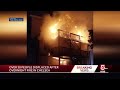 Firefighter hurt, 30 displaced in overnight fire