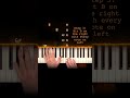 How to Play Poker Face by Lady Gaga on Piano in 59 seconds - Easy Beginner Tutorial!