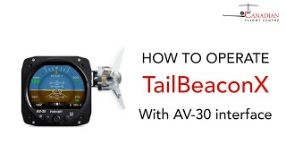 How to operate TailBeaconX with AV-30 interface