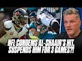 Texans LB Azeez Al-Shaair Suspended 3 Games For Hit On Trevor Lawrence | Pat McAfee Show