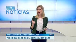 TRE cassa mandatos de deputados: Ricardo Barros e Jonas Guimarães