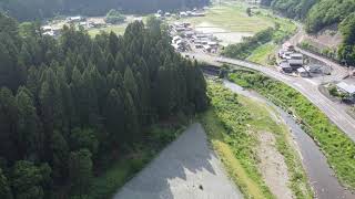 おおい町　名田庄(口坂本)空撮