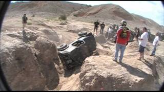 2 wheelin' my jeep *on its side* in the notches at TDS 2010