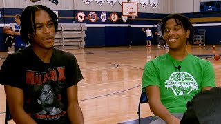 Christian Cummings and Elijah Daugherty, Rockford Christian's fabulous backcourt duo