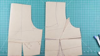 Part 1 : How to draft four dart blouse step by step.