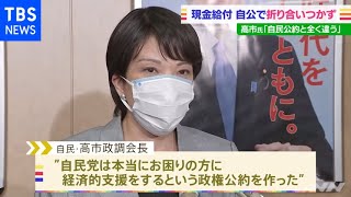 １８歳以下への現金給付 高市氏「自民党公約と全く違う」