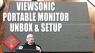 Viewsonic VG1655 Portable Monitor Unbox