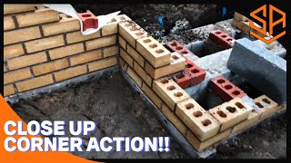 BUILDING STEPS AND CORNER ON RETAINING WALL..PART 3