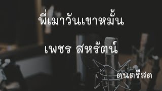 พี่เมาวันเขาหมั้น - เพชร สหรัตน์ (คาราโอเกะ ดนตรีสด)