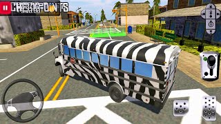 Bus & Taxi Driving Simulator #2 Zebra School Bus! Android gameplay
