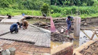 A young man renovated an old house that he bought 30 years ago for $5,000| Renovation of the yard