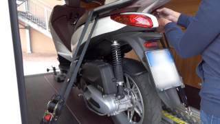 POLLICINO - CARICA MOTO O SCOOTER PER GARAGE CAMPER - SCOOTER LOADING SYSTEM FOR RV