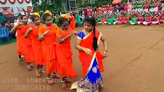 Parab 2018  Special Coverage  Koraputia Adivasi Dhemssa Dance | Tribal Dhemsa Dance  By School Girls