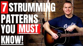 The Top 7 Strumming Patterns You NEED to Know (Most Important Strumming Patterns)