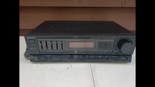 Can I get my vintage Sony Receiver working again?